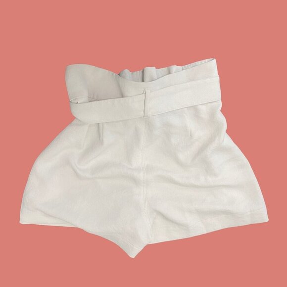 ✨Wilfred by Aritzia Paperbag Waist Shorts w/ Bow | Size 6 - Picture 3 of 7